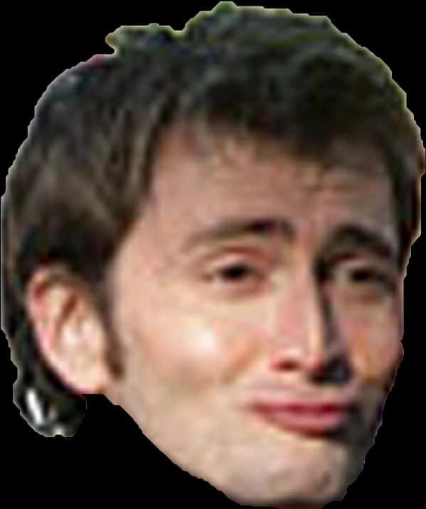 Skeptical Man Face Meme PNG Image