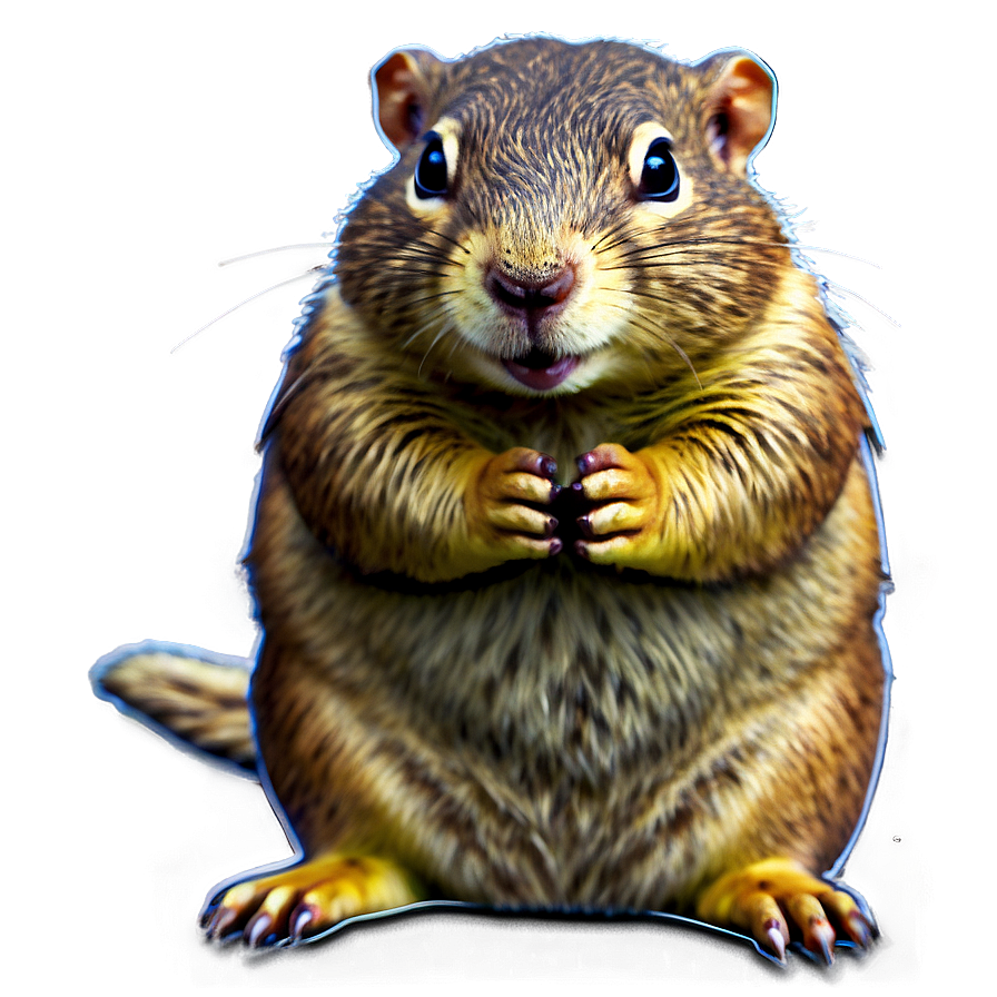 Sketch Of A Gopher Png Yio PNG Image