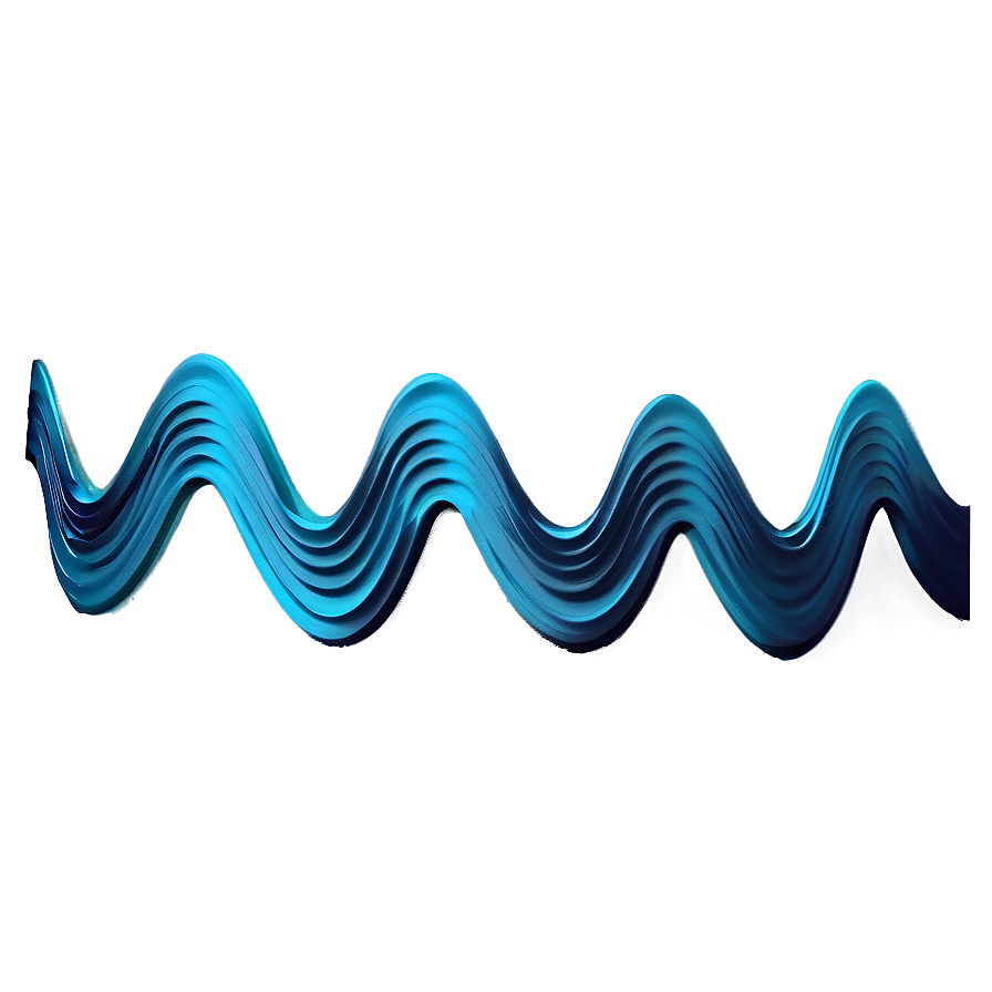 Sketch Wave Pattern Png Hsb84 PNG Image