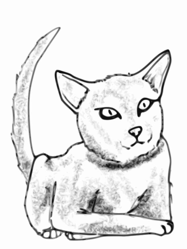 Sketchof Alert Cat.jpg PNG Image