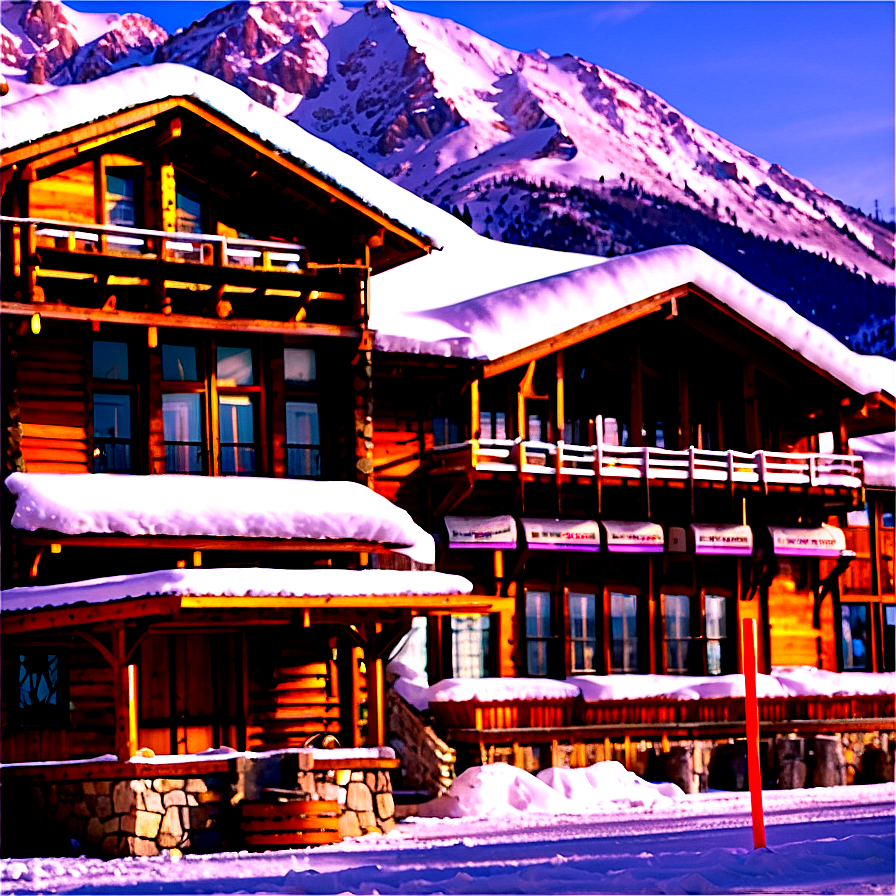 Ski Lodge Png Xnl6 PNG Image