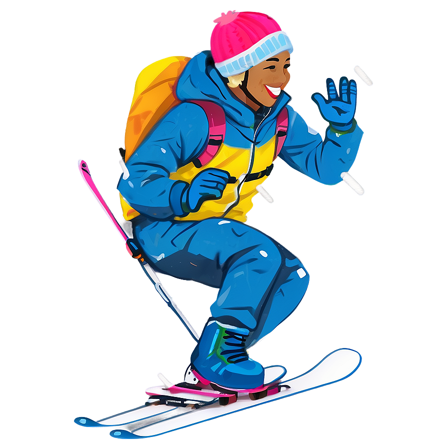 Skiing Adventure Png 11 PNG Image