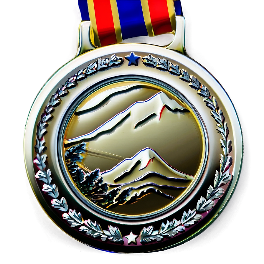 Skiing Medal Png 05252024 PNG Image