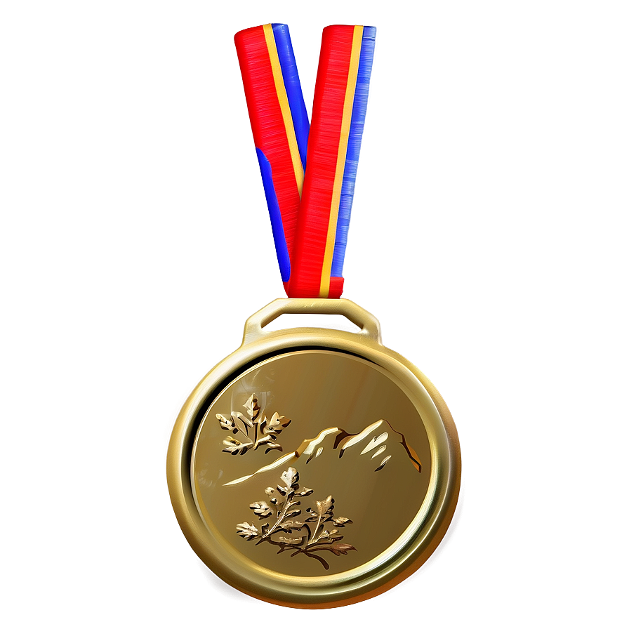 Skiing Medal Png Sgu PNG Image