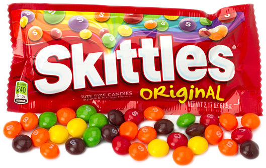 Skittles Original Candy Package PNG Image