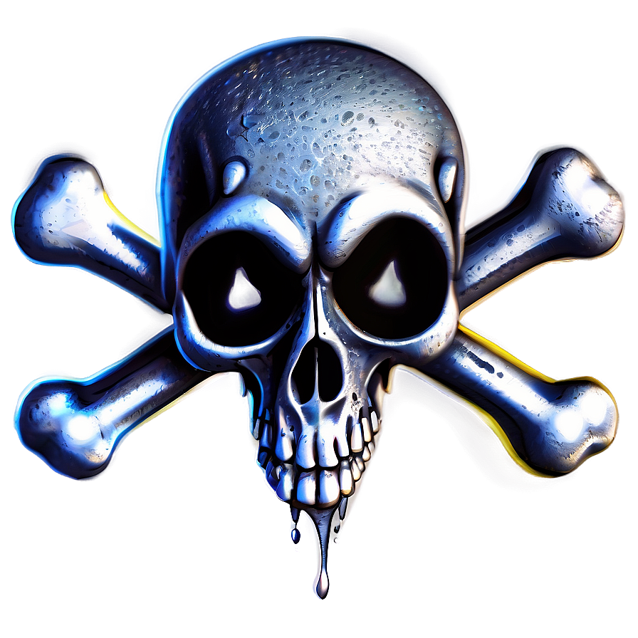 Skull And Crossbones Clipart Png Ytd71 PNG Image