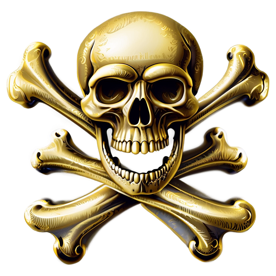 Skull And Crossbones Vector Png Uco25 PNG Image