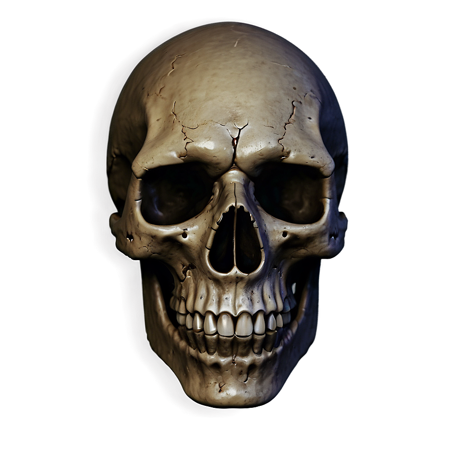 Skull Face D PNG Image