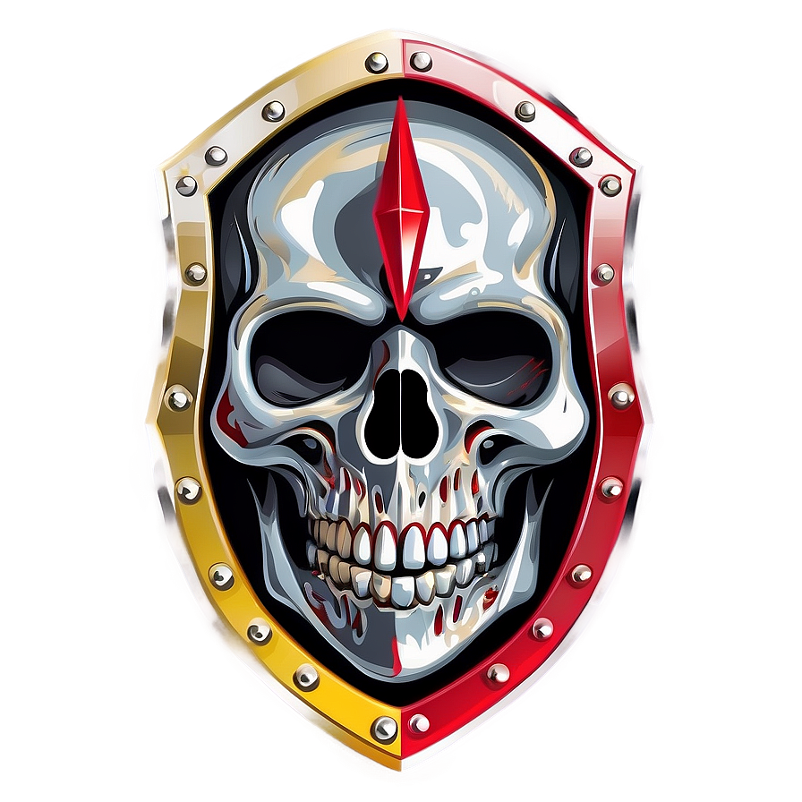 Skull Shield Vector Png 29 PNG Image