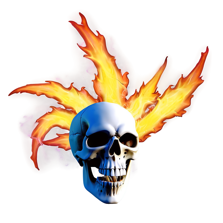 Skull Spin Blaze Png Xac90 PNG Image