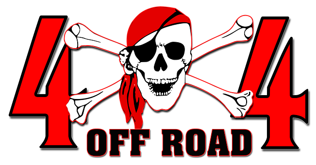 Skull4x4 Off Road Graphic PNG Image