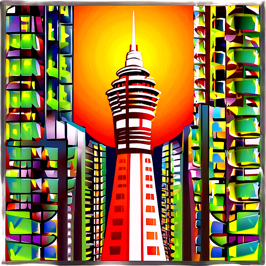 Sky Tower Auckland Icon Png 4 PNG Image