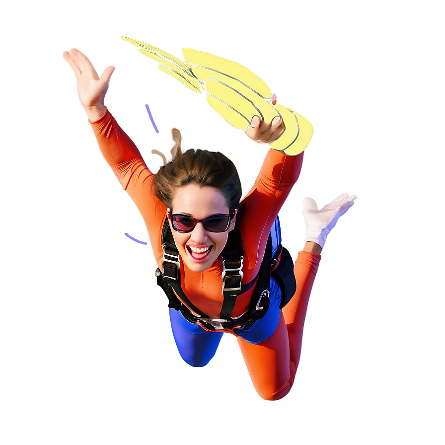 Skydiving Gift Voucher Png 06252024 PNG Image