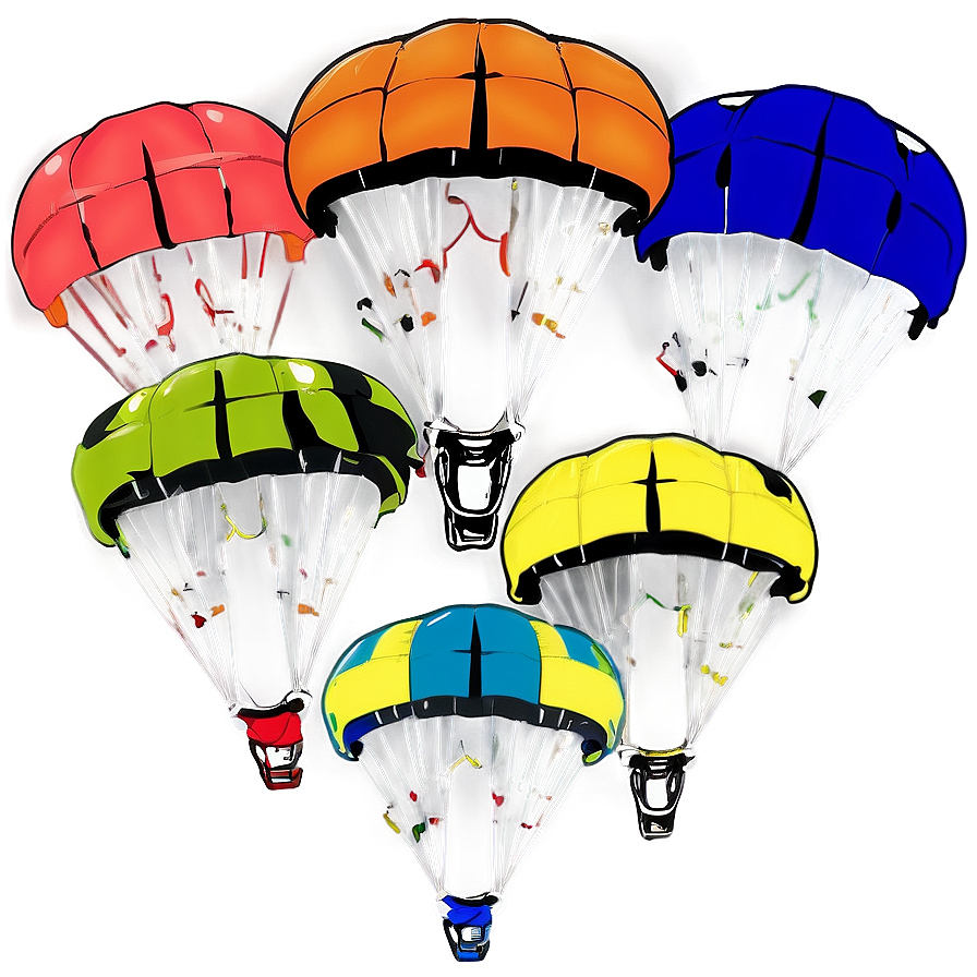 Skydiving Parachute Pack Png Lvg63 PNG Image