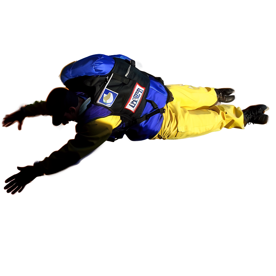 Skydiving Silhouette Png 06252024 PNG Image