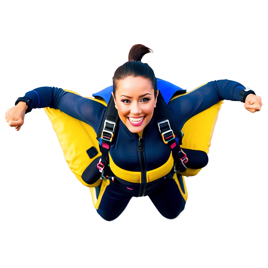 Skydiving Smile Png Weu60 PNG Image