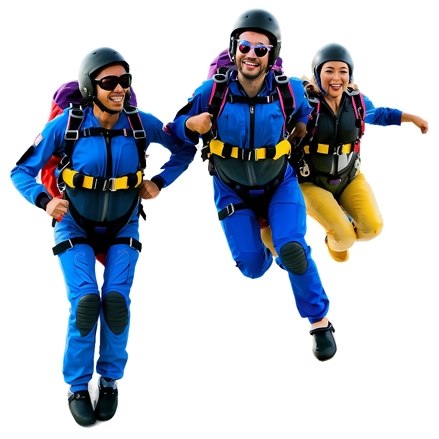 Skydiving Team Png Pyk PNG Image