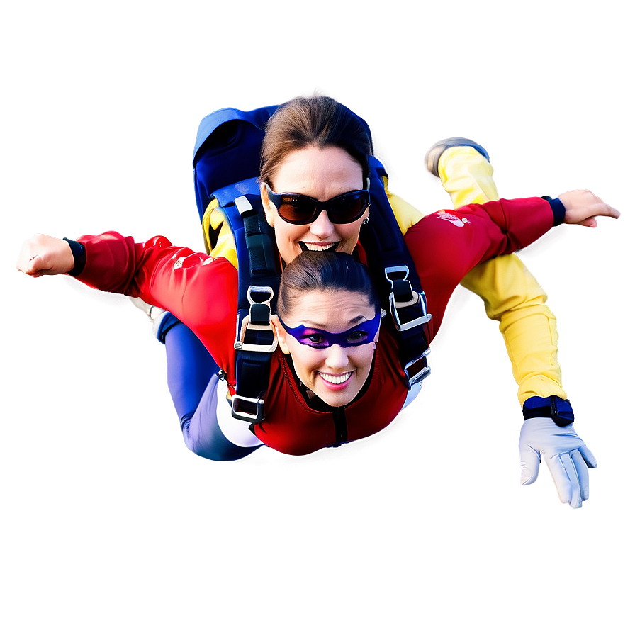 Skydiving Teamwork Png 06252024 PNG Image