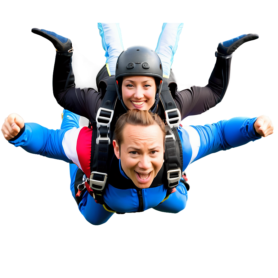 Skydiving Teamwork Png 4 PNG Image