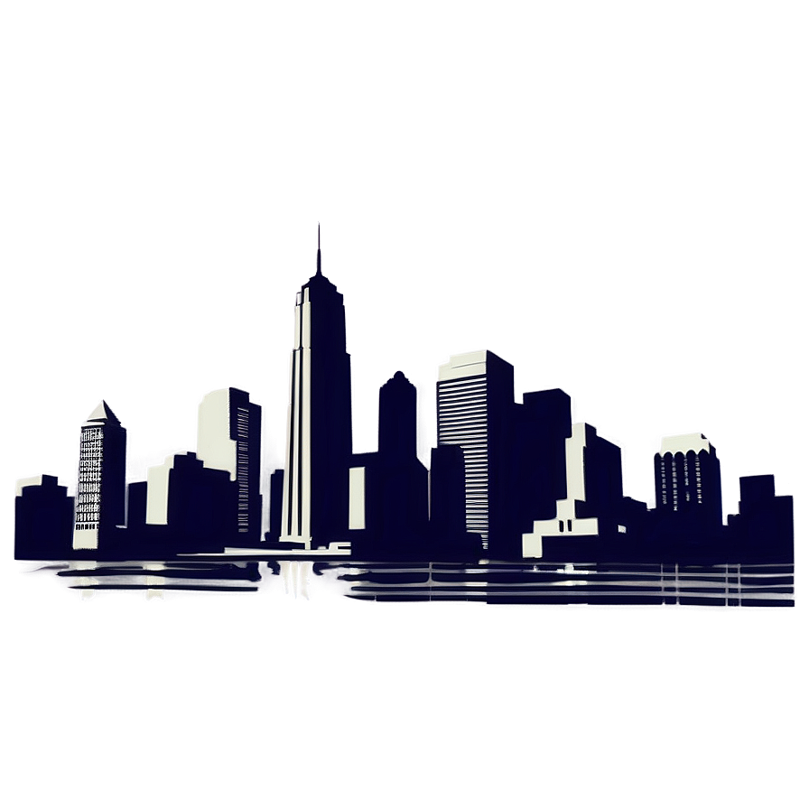 Skyline Outline Png 93 PNG Image