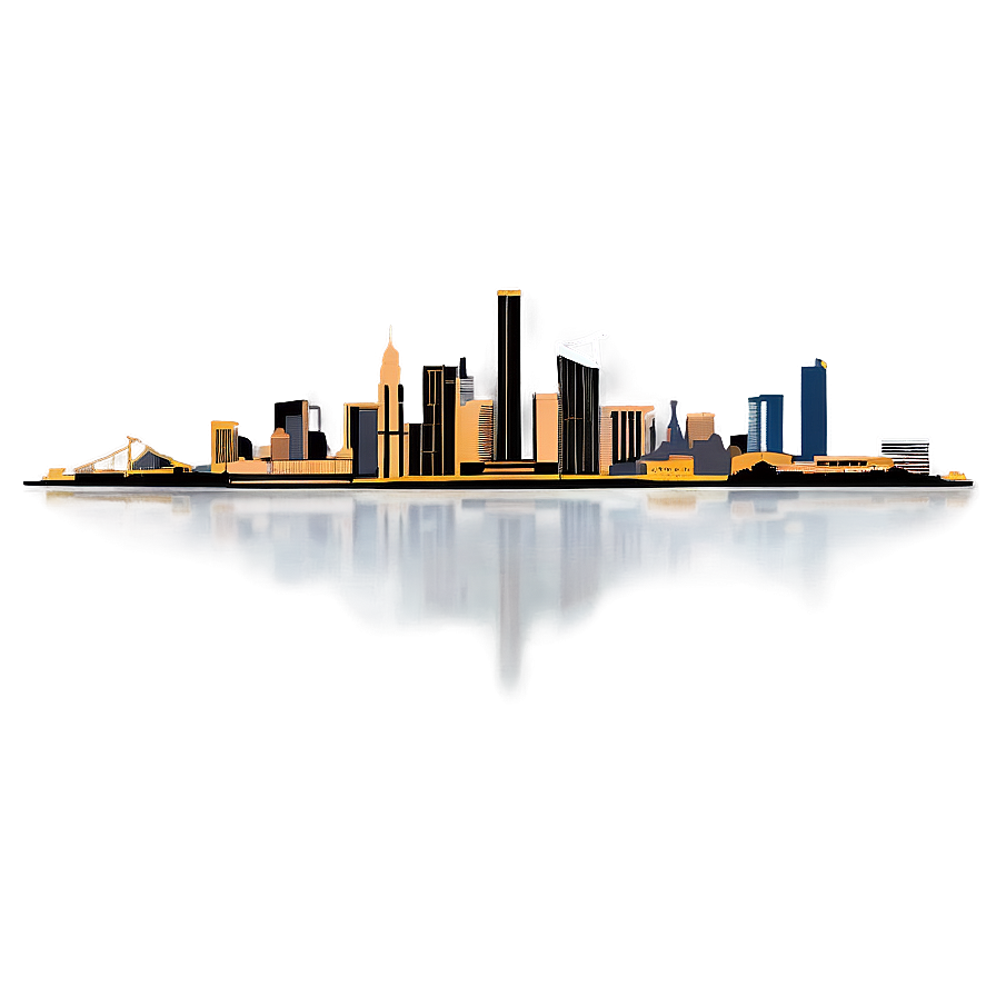 Skyline With River Png Joe PNG Image