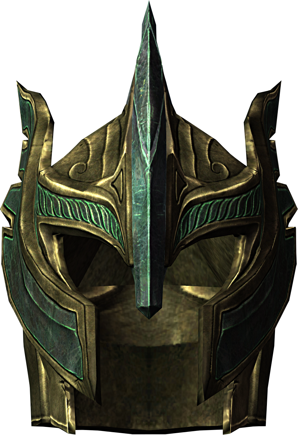 Skyrim Dragon Priest Helmet PNG Image