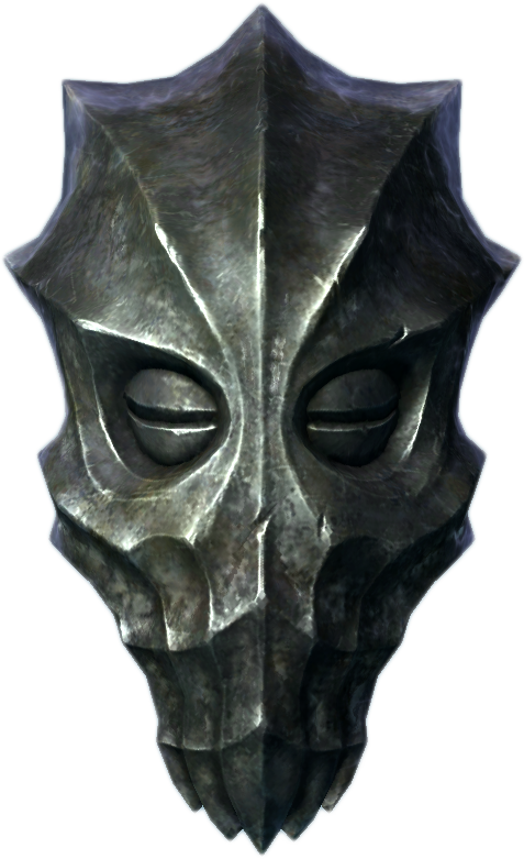 Skyrim Dragon Priest Mask PNG Image