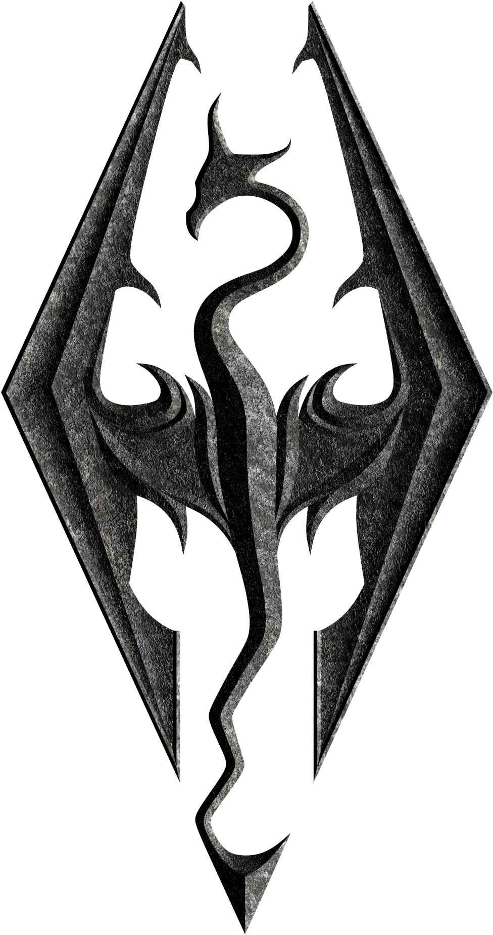 Skyrim Logo Graphic PNG Image