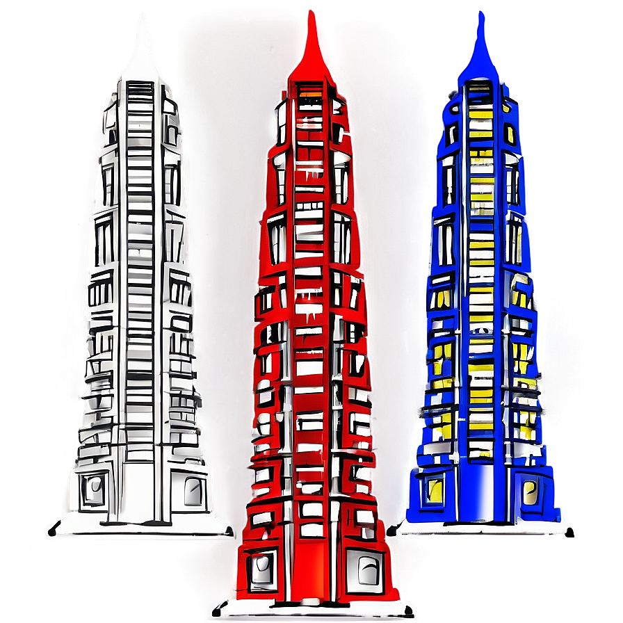 Skyscraper Illumination Png Ald PNG Image