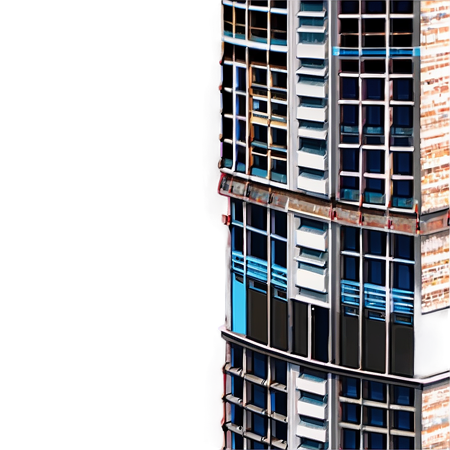 Skyscraper Rooftop View Png 29 PNG Image