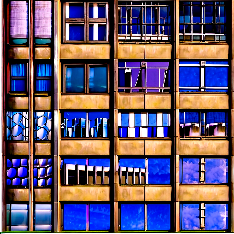 Skyscraper Windows Texture Png 06112024 PNG Image