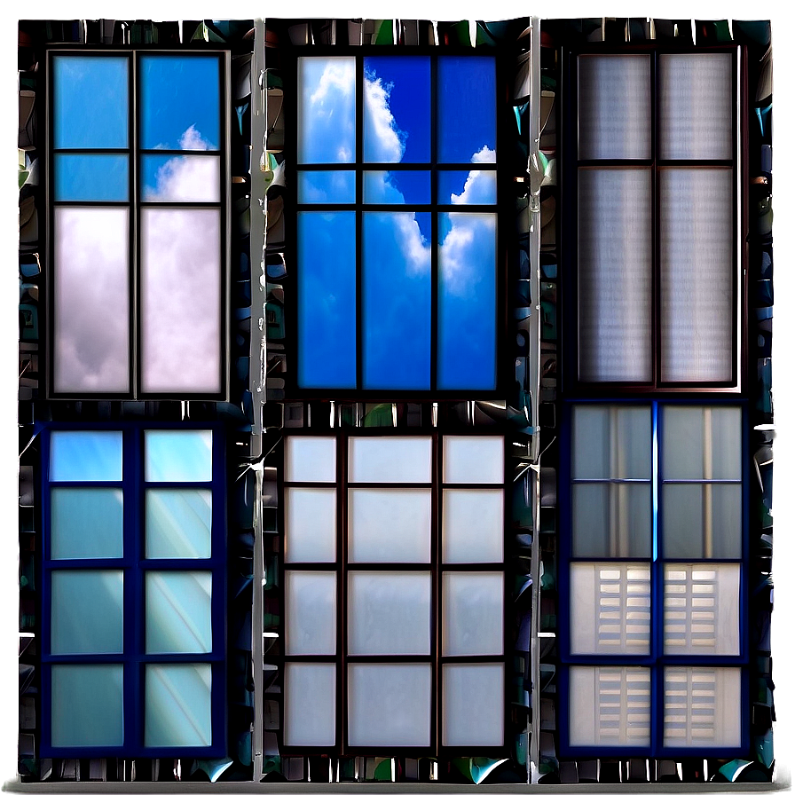 Skyscraper Windows Texture Png Qbs PNG Image