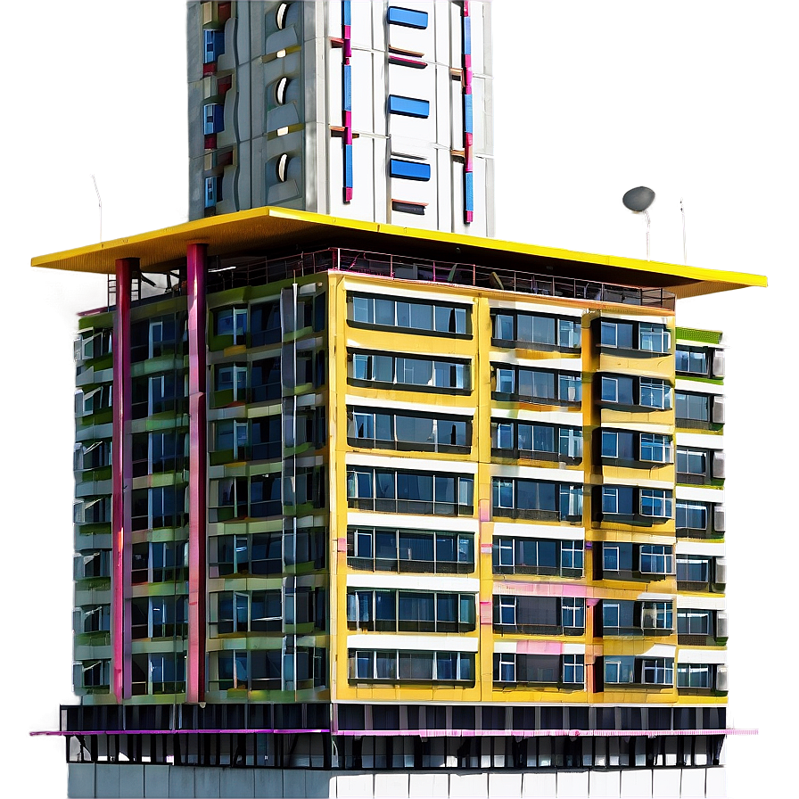 Skyscraper With Helipad Png 05212024 PNG Image