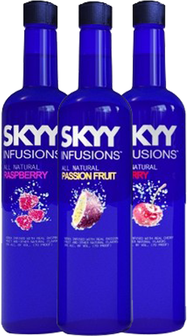 Skyy Infusions Vodka Flavors PNG Image