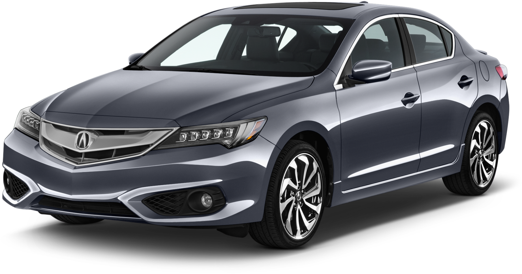 Sleek Acura Sedan Profile View PNG Image