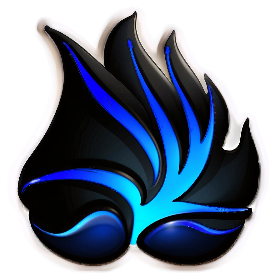 Sleek Blue Flame Icon Png 87 PNG Image