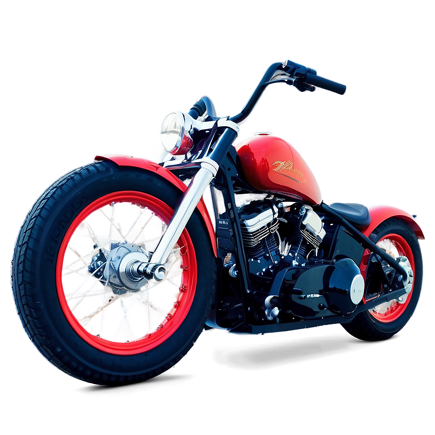 Sleek Bobber Silhouette Png 40 PNG Image