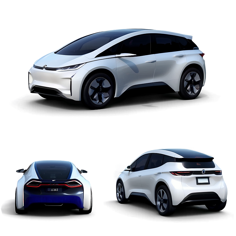 Sleek City Electric Car Png 23 PNG Image