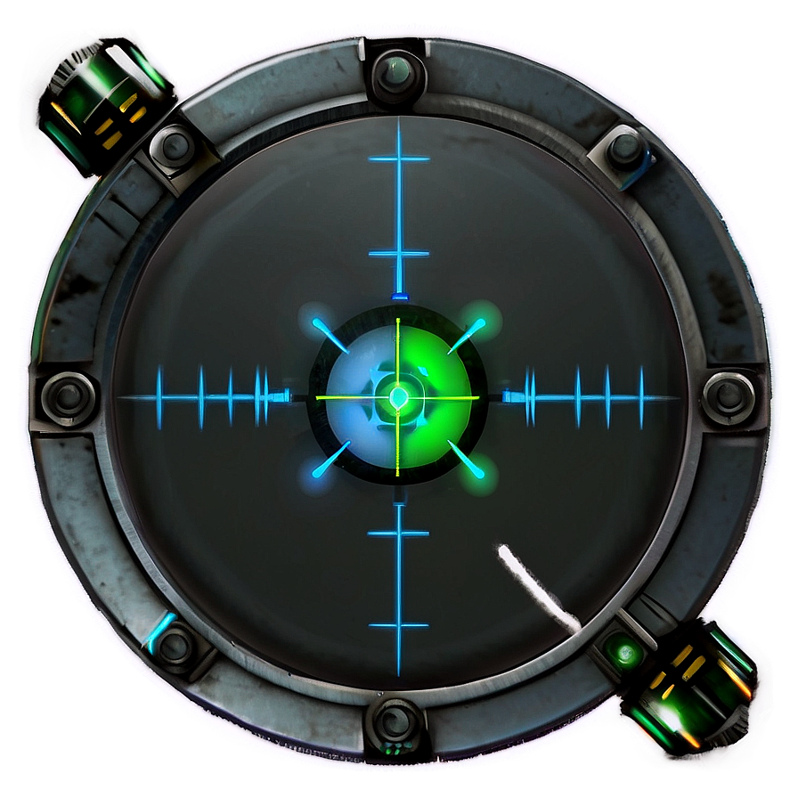 Sleek Dot Crosshair Png Gkl85 PNG Image