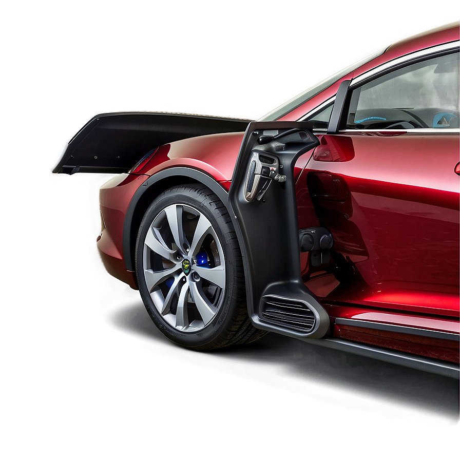 Sleek Electric Car Model Png 26 PNG Image