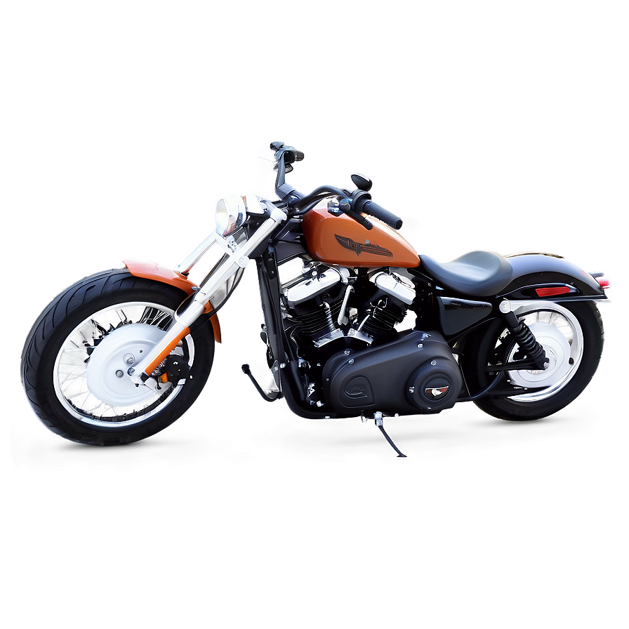 Sleek Harley Sportster Drawing Png 06252024 PNG Image