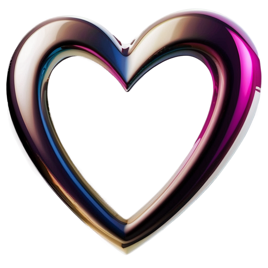 Sleek Heart Logo Png Rew PNG Image