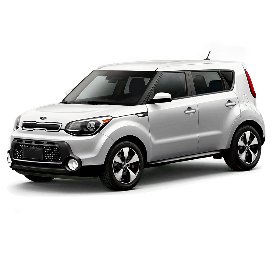 Sleek Kia Soul In White Png 06292024 PNG Image