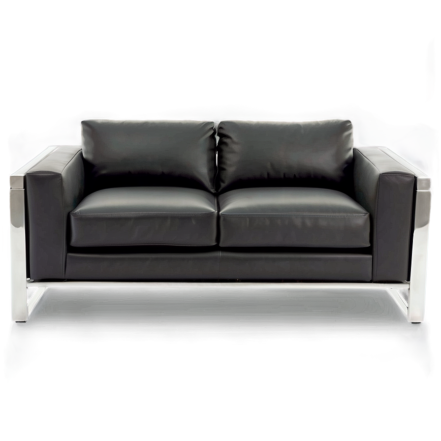 Sleek Metal Frame Couch Png 84 PNG Image