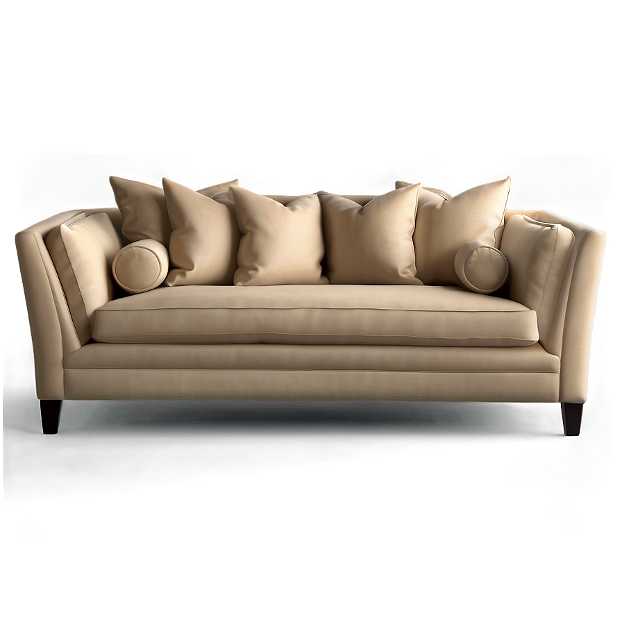 Sleek Minimal Sofa Png Wbj PNG Image