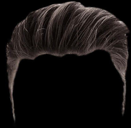 Sleek_ Pompadour_ Hairstyle PNG Image