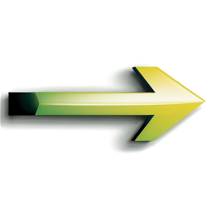 Sleek Right Arrow Illustration Png Uco PNG Image