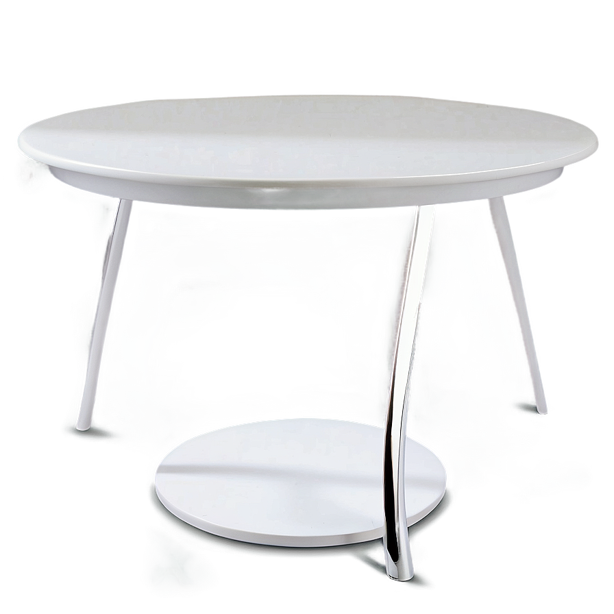 Sleek White Table Png Wad56 PNG Image