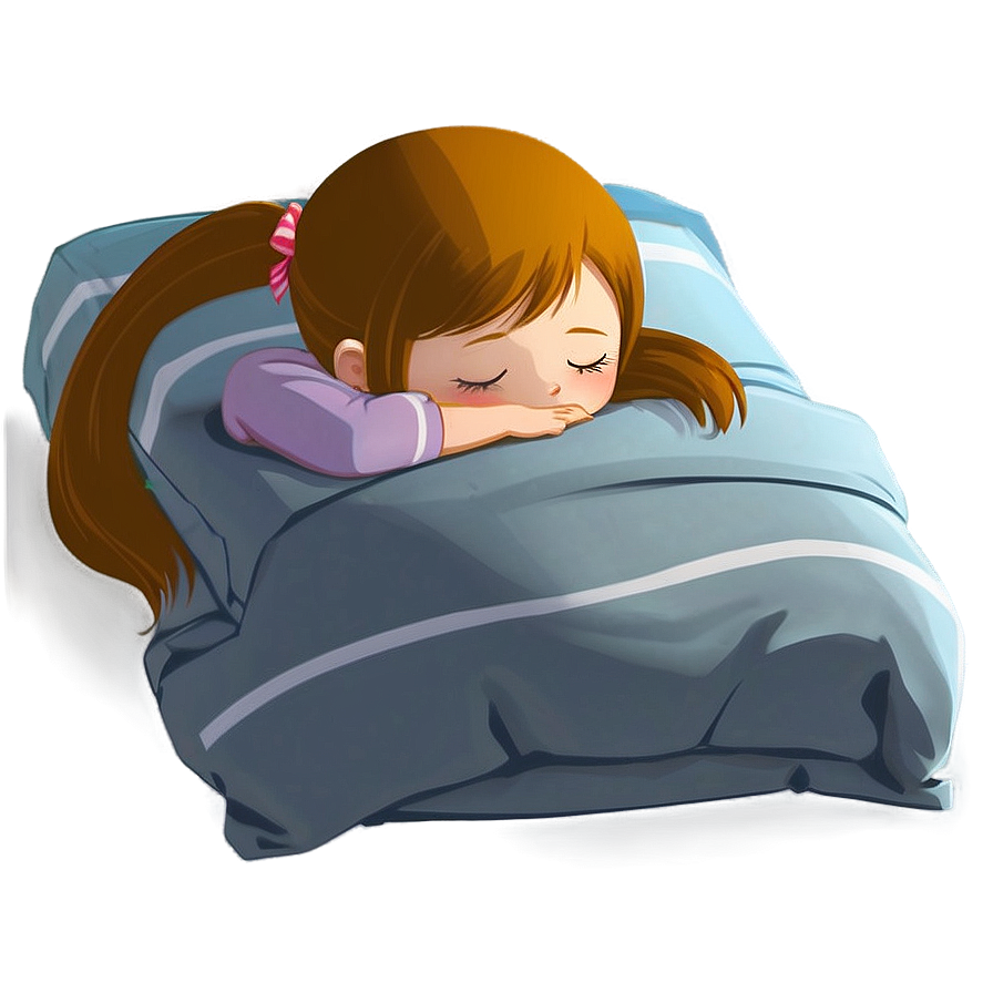 Sleeping Anime Character Png Pbm PNG Image