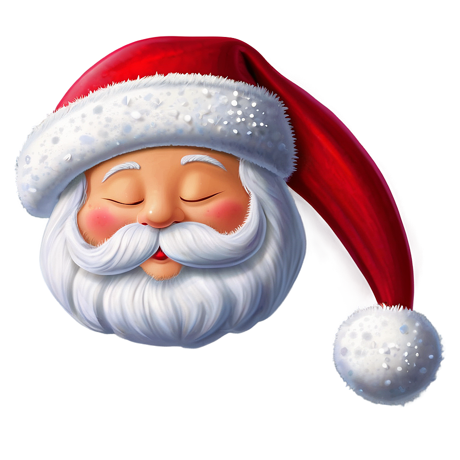 Sleeping Santa Cartoon Png Lpf PNG Image